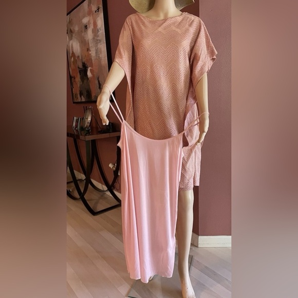 Missoni Asymmetrical Pink/Peach Dress/Tunic. - Picture 6 of 16